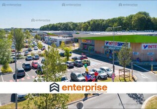 Lens - VUE AÉRIENNE  vue de carte