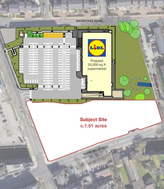 Plus de détails pour 3 Overbury St, Liverpool - Terrain à vendre