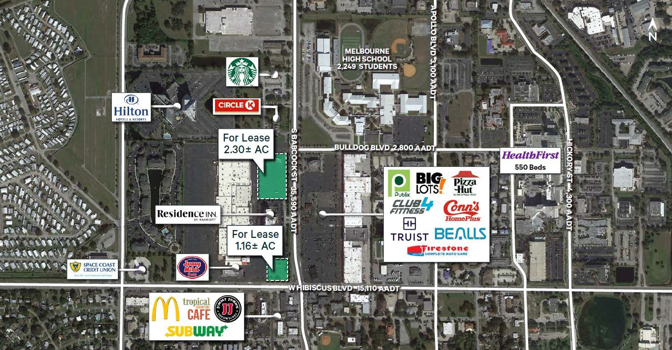 W Hibiscus Blvd, Melbourne, FL à louer Aérien– Image 1 sur 2