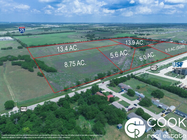 County Road 972, Georgetown, TX à vendre - Aérien – Image 3 sur 5