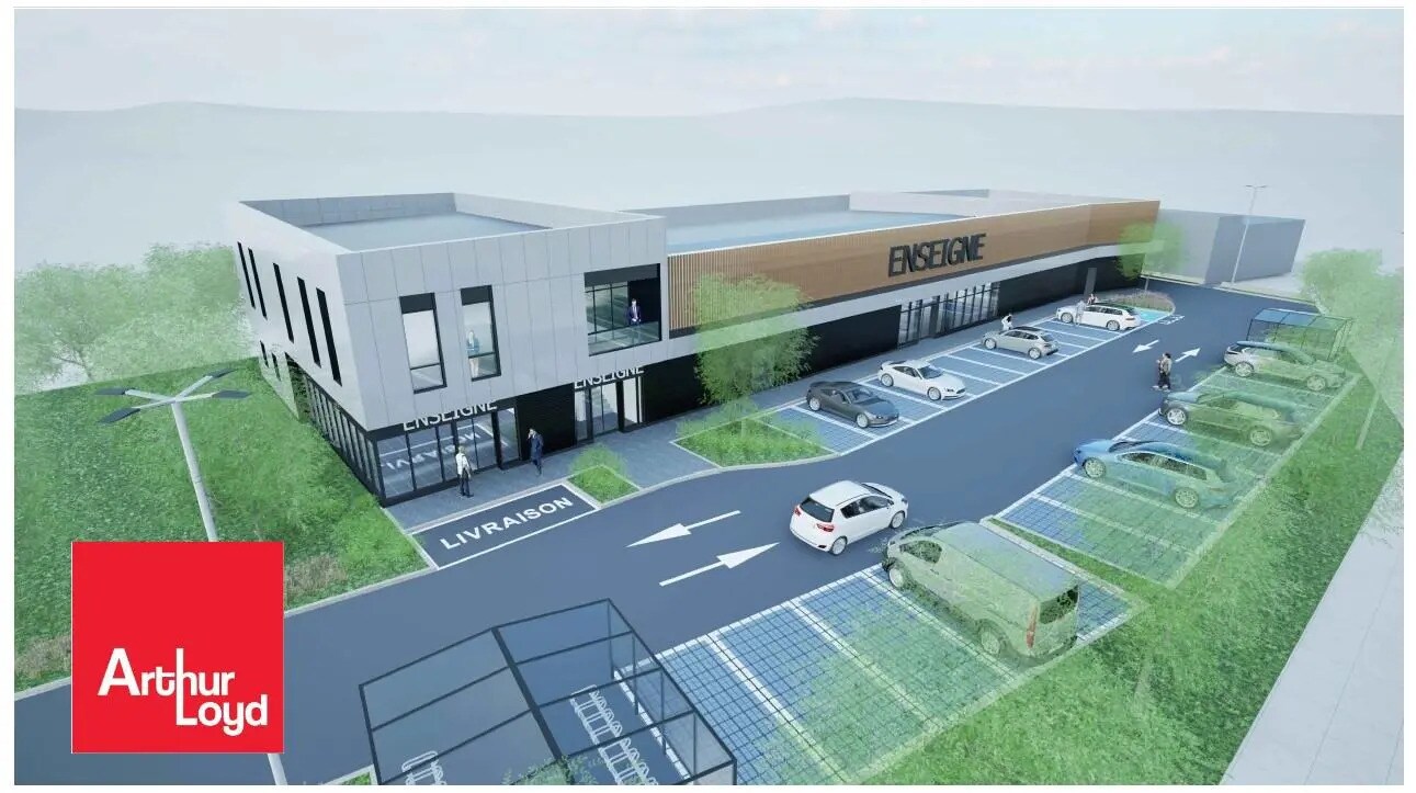 Local commercial dans Mainvilliers à louer Photo de l’immeuble– Image 1 sur 4