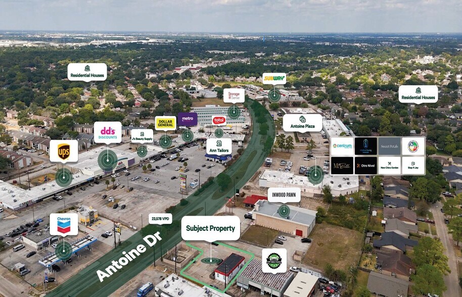 8078 Antoine Dr, Houston, TX à vendre - Photo de l’immeuble – Image 2 sur 9