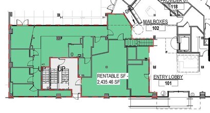 1955 San Pablo Ave, Oakland, CA à louer Plan d’étage– Image 1 sur 1