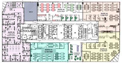 2929 Arch St, Philadelphia, PA à louer Plan d’étage– Image 1 sur 2