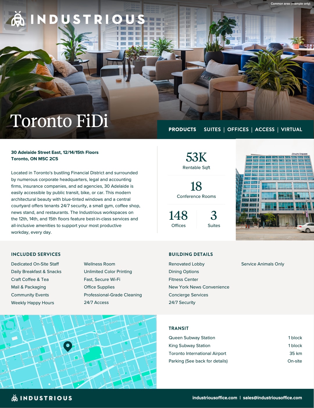 30 Adelaide St E, Toronto, ON à louer Autre– Image 1 sur 10