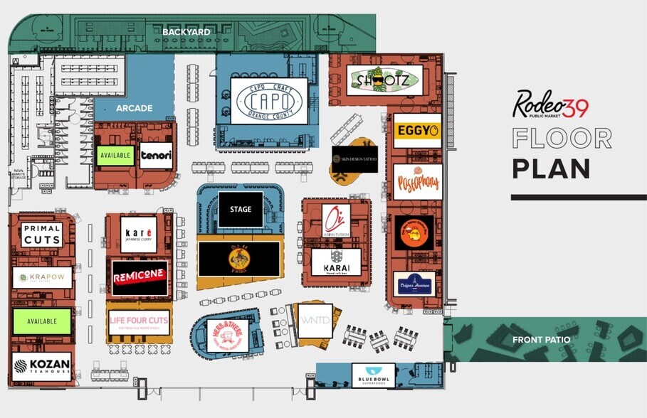 12885 Beach Blvd, Stanton, CA à louer - Plan de site – Image 2 sur 13
