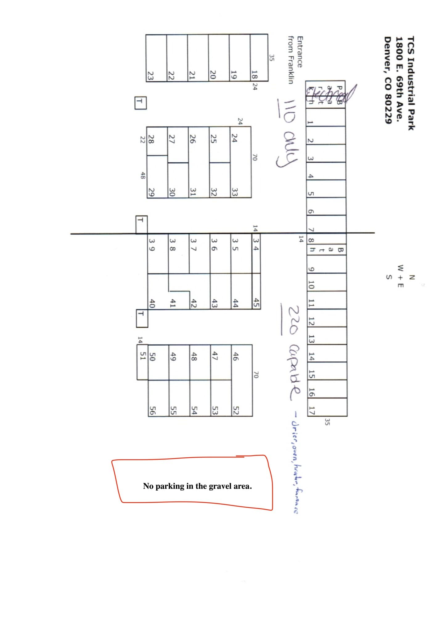 1800 E 69th Ave, Denver, CO à louer Plan de site– Image 1 sur 13