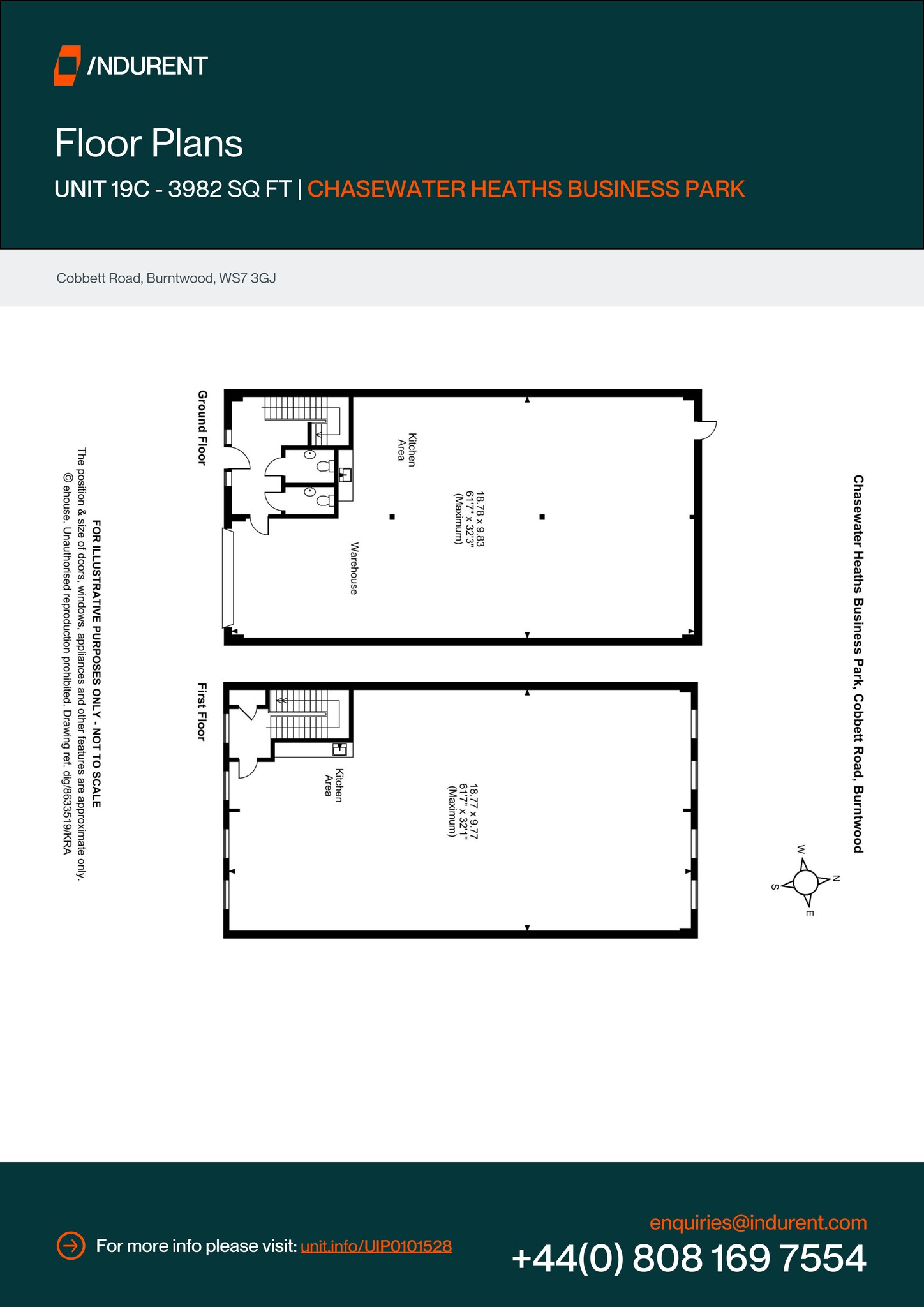 Cobbett Rd, Burntwood à louer Plan de site– Image 1 sur 1