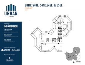 222 W Las Colinas Blvd, Irving, TX à louer Plan d’étage– Image 2 sur 2