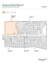 795 Poplar Rd, Newnan, GA à louer Plan d’étage– Image 1 sur 1
