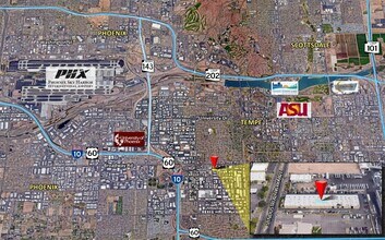 2111 S Industrial Park Ave, Tempe, AZ - VUE AÉRIENNE  vue de carte