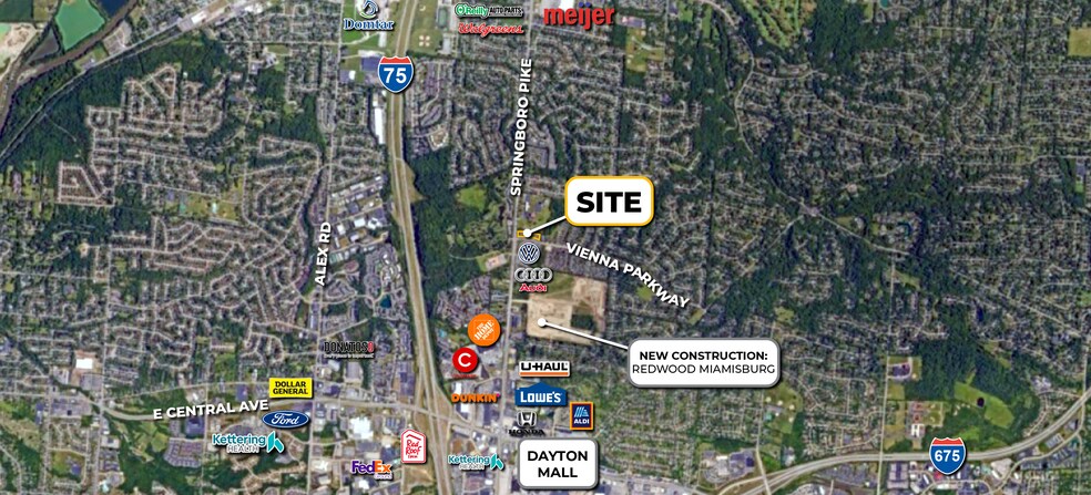 2431 Vienna Pky, Dayton, OH à vendre - Aérien – Image 2 sur 4