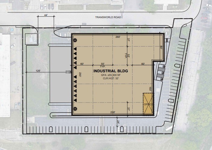 4333 Transworld Rd, Schiller Park, IL à louer - Plan de site – Image 2 sur 3