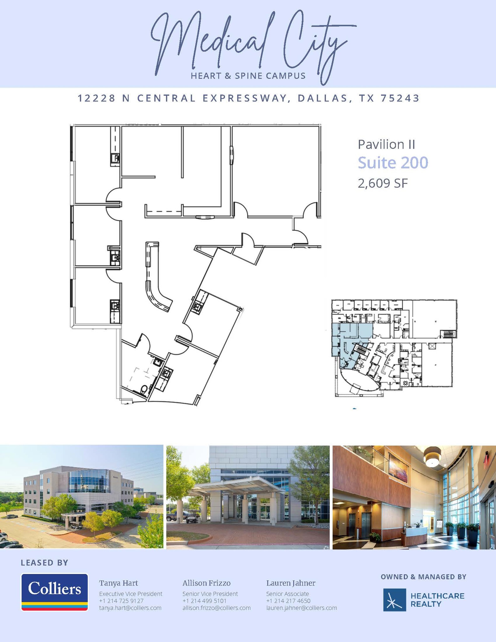 11970 N Central Expy, Dallas, TX à louer Plan d’étage– Image 1 sur 1