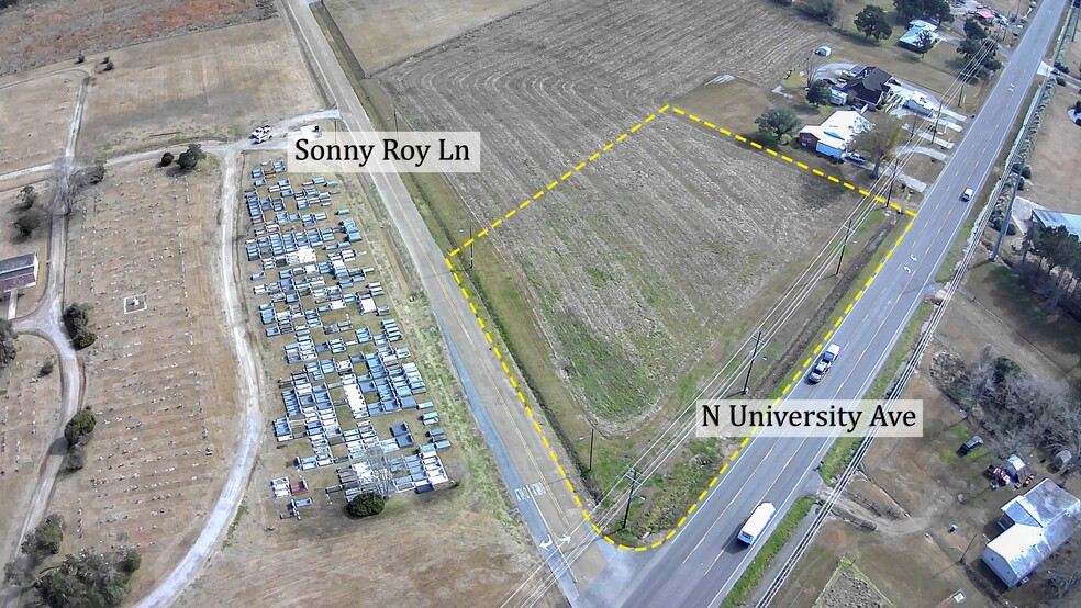 2200 N University Ave, Lafayette, LA à vendre - Photo de l’immeuble – Image 2 sur 9