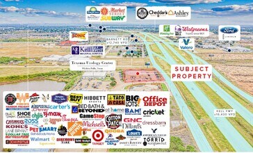 5800 Kell Blvd, Wichita Falls, TX - VUE AÉRIENNE  vue de carte