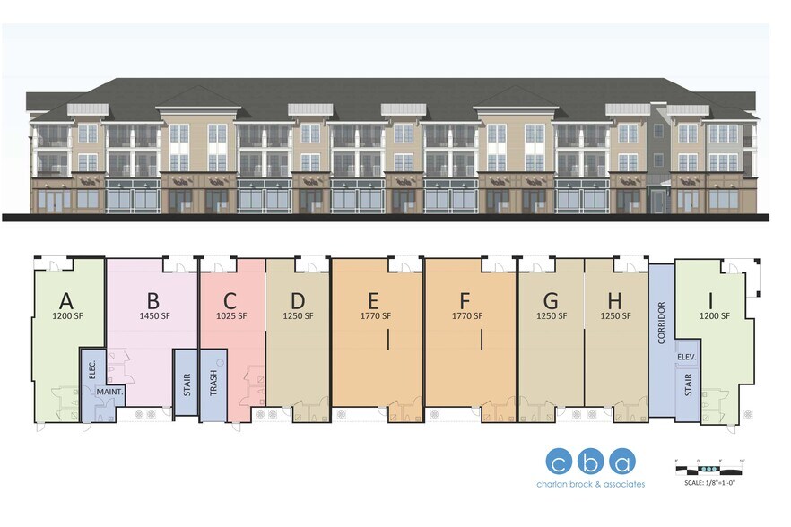 122 E Main St, Tavares, FL à louer - Plan d’étage – Image 2 sur 3