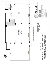 2619-2623 Frederick Douglass blvd, New York, NY à louer Plan de site– Image 1 sur 1