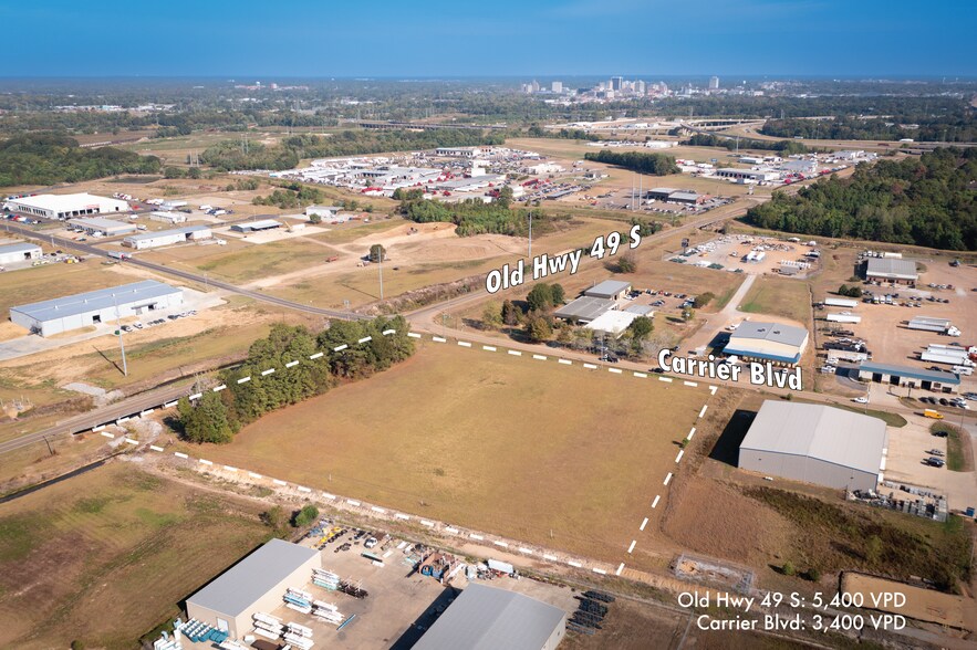 Carrier Blvd/Old 49 hwy, Richland, MS à vendre - Photo principale – Image 1 sur 4