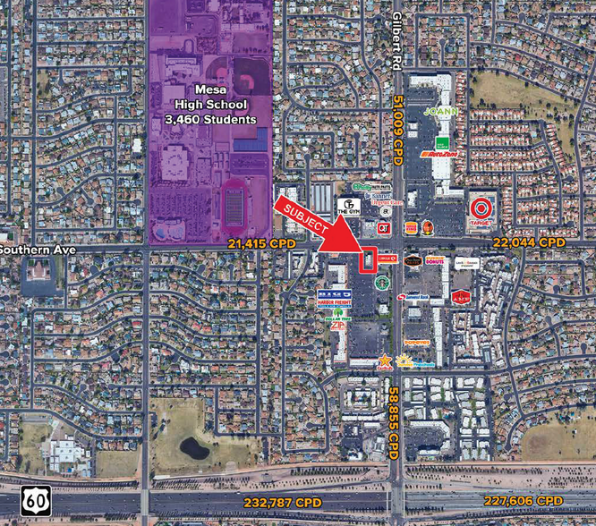 1937 E Southern Ave, Mesa, AZ à louer - Photo de l’immeuble – Image 1 sur 3