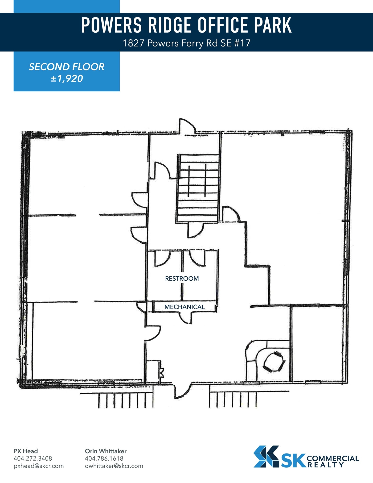 1827 Powers Ferry Rd SE, Atlanta, GA à louer Plan de site– Image 1 sur 1