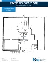 1827 Powers Ferry Rd SE, Atlanta, GA à louer Plan de site– Image 1 sur 1
