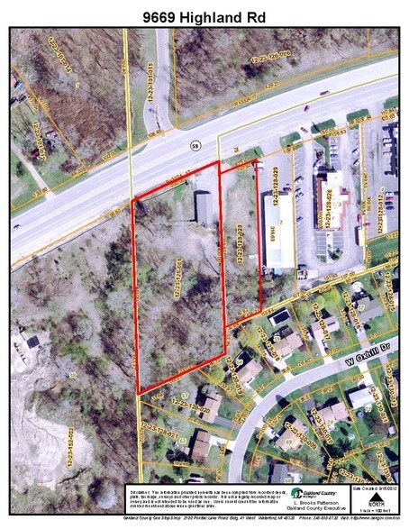 9669 Highland Rd, White Lake Township, MI à vendre - Aérien – Image 3 sur 12