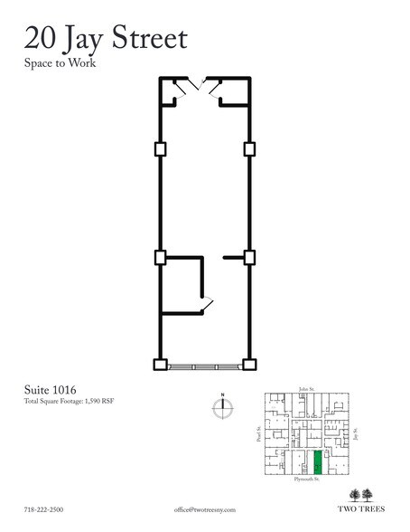 20 Jay St, Brooklyn, NY à louer - Plan de site – Image 2 sur 31