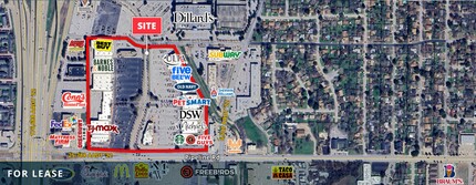 869 North East Mall Blvd, Hurst, TX - VUE AÉRIENNE  vue de carte