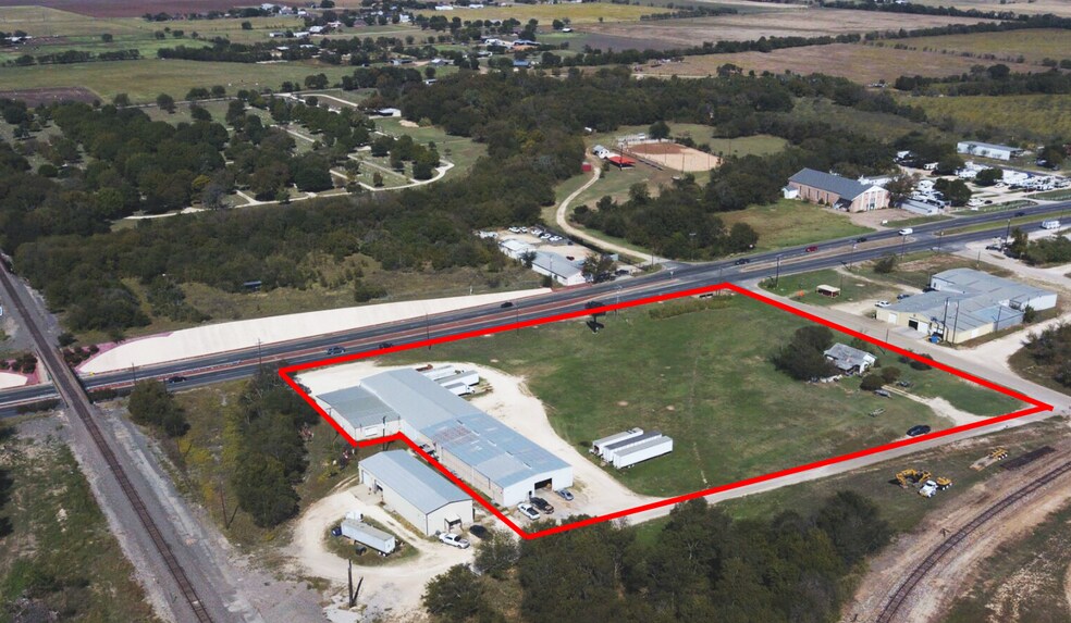 110 1st, Mcgregor, TX à vendre - Aérien – Image 3 sur 5