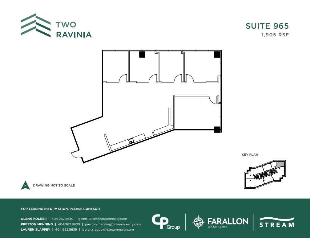 1 Ravinia Dr, Atlanta, GA à louer Plan d’étage– Image 1 sur 1