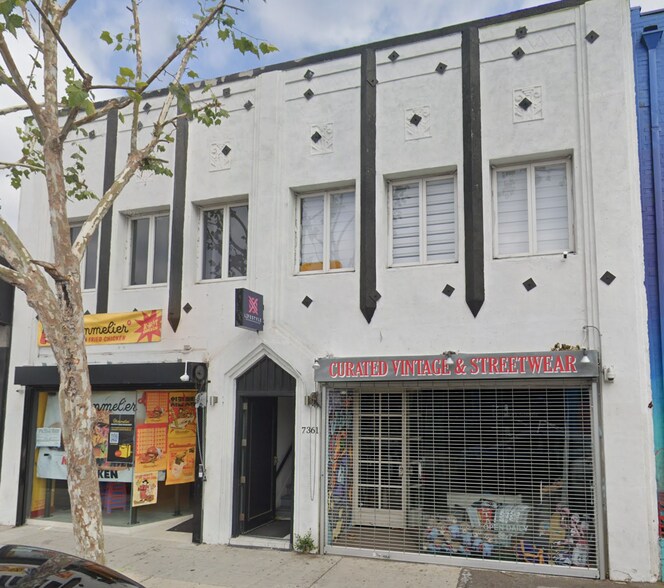 7361 Melrose Ave, Los Angeles, CA à louer - Photo de l’immeuble – Image 1 sur 9