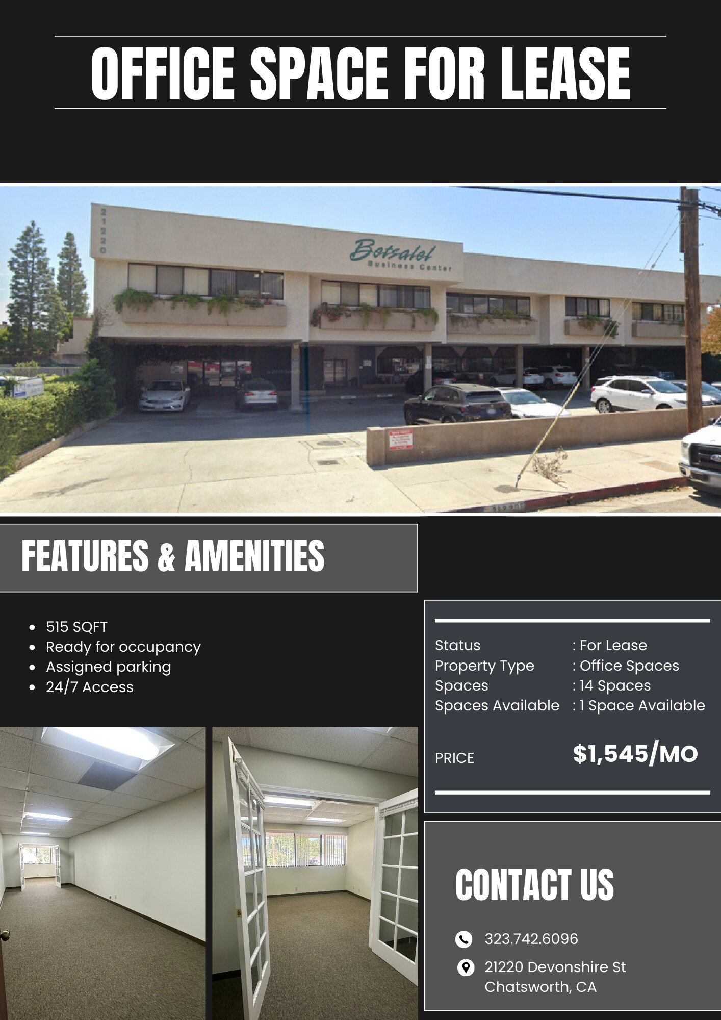 21220 Devonshire St, Chatsworth, CA à louer Photo de l’immeuble– Image 1 sur 5
