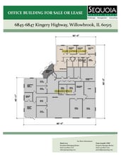 6743-6747 S Kingery Hwy, Willowbrook, IL à louer Plan d’étage– Image 1 sur 1