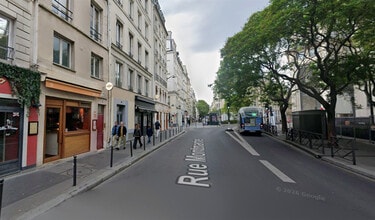 Paris - Vue aérienne  vue de carte