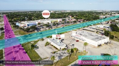 11153 Leopard St, Corpus Christi, TX - Vue aérienne vue de carte