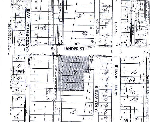 241 S Lander St, Seattle, WA à louer - Plan cadastral – Image 2 sur 9
