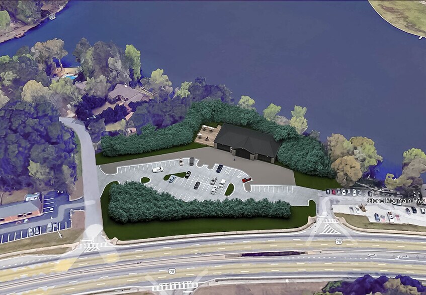 4615 Stone Mountain Hwy, Lilburn, GA à vendre - Plan de site – Image 3 sur 9