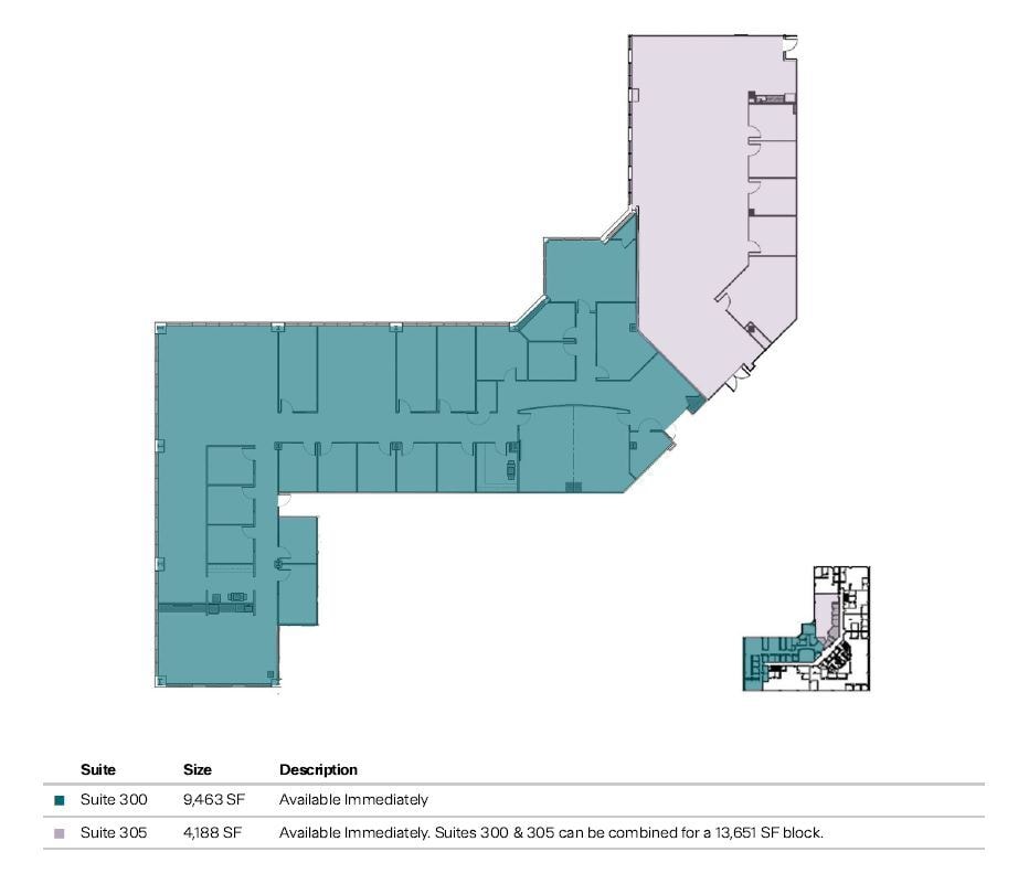 9200-9211 Corporate Blvd, Rockville, MD à louer Plan d’étage– Image 1 sur 1