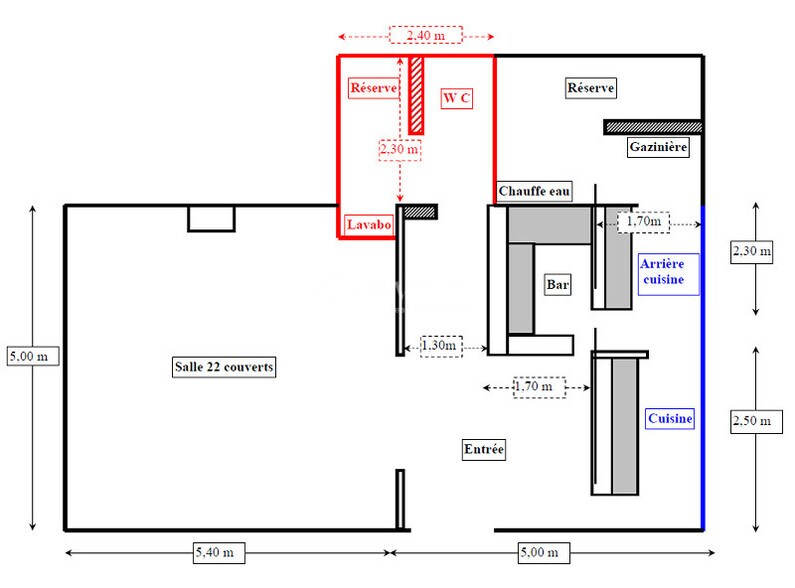 Local commercial dans Rochefort à vendre - Plan d’étage – Image 3 sur 3