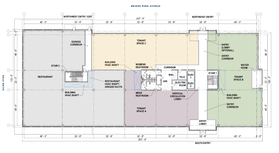 4455 Bridge Park Ave, Dublin, OH à louer Plan d’étage– Image 1 sur 1