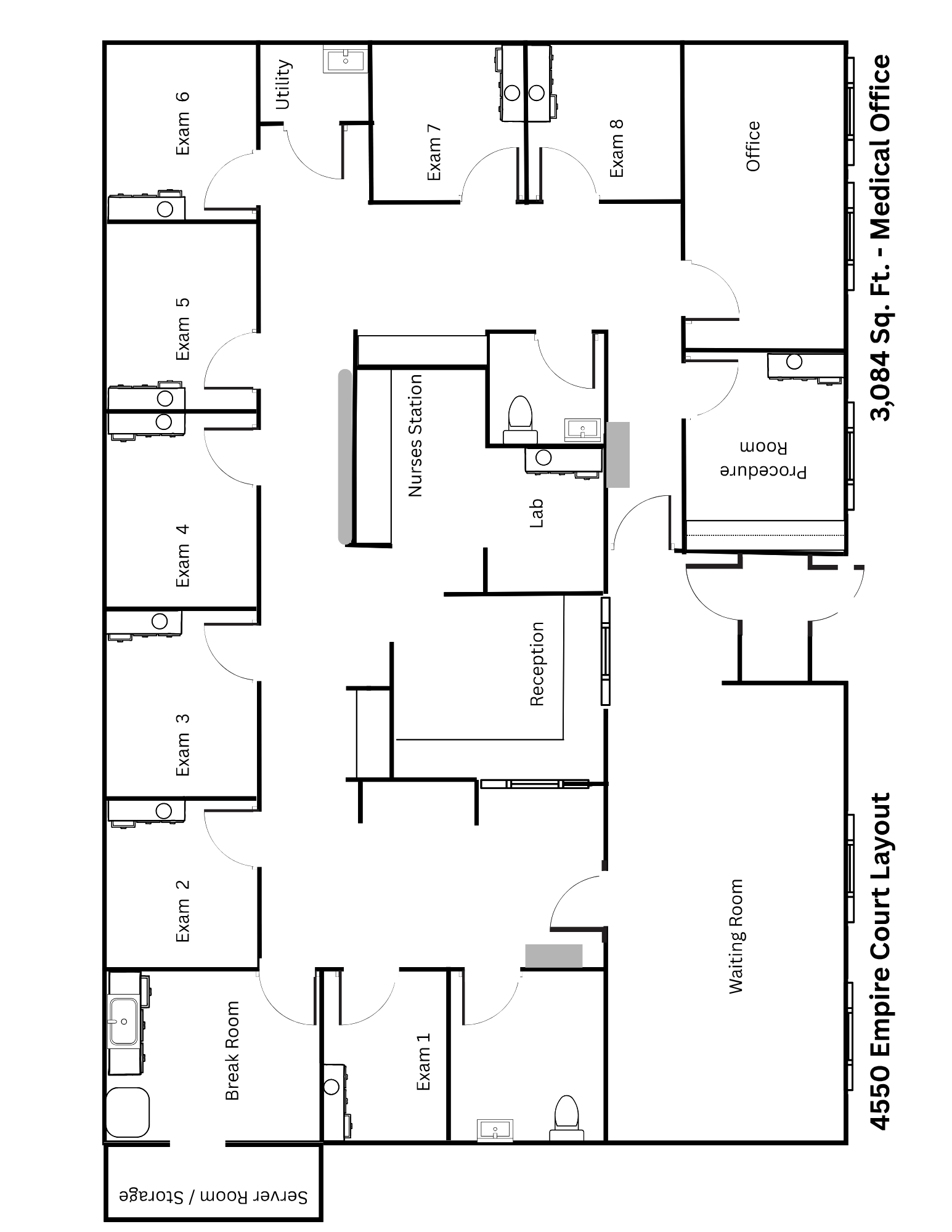 4550-4552 Empire Ct, Fredericksburg, VA à louer Plan d’étage– Image 1 sur 1