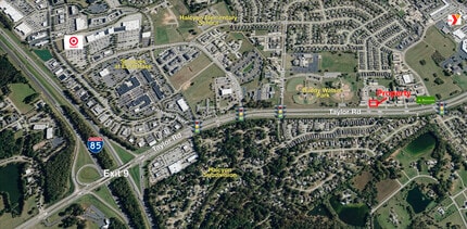 2133-2149 Taylor Rd, Montgomery, AL - Vue aérienne  vue de carte