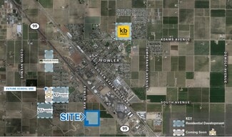 Plus de détails pour S Fowler and E South Ave, Fowler, CA - Terrain à vendre