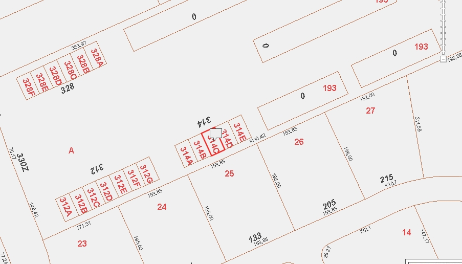 314-324 Old York Hampton Hwy, Yorktown, VA à louer - Plan cadastral – Image 2 sur 3
