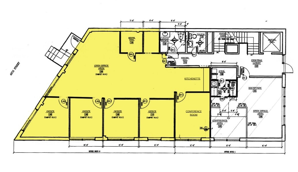 73 Arch St, Greenwich, CT à louer Plan d’étage– Image 1 sur 1