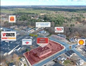 842 S Franklin St, Holbrook, MA - VUE AÉRIENNE vue de carte - Image1