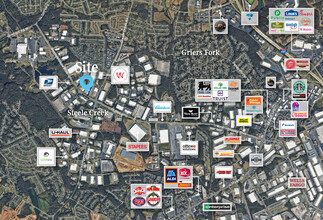 4514 Westinghouse Blvd, Charlotte, NC - VUE AÉRIENNE  vue de carte