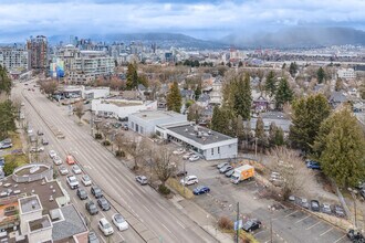 445-525 Kingsway, Vancouver, BC - VUE AÉRIENNE  vue de carte