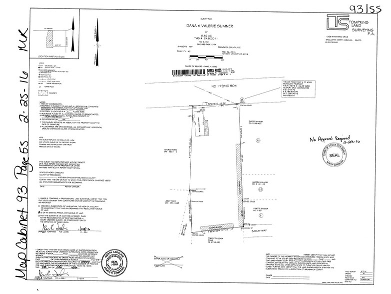 6415 Beach Dr SW, Ocean Isle Beach, NC à vendre - Plan de site – Image 3 sur 13